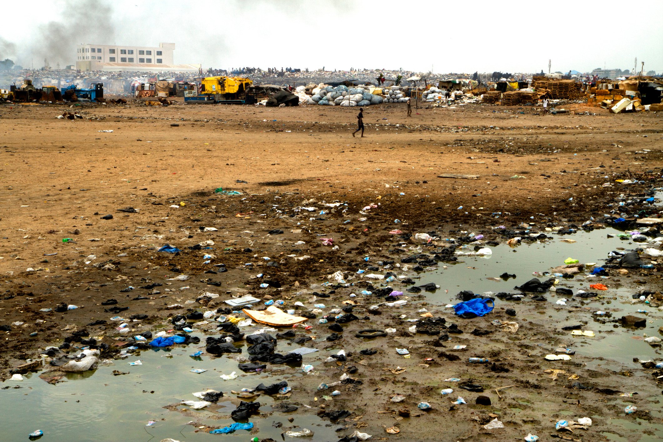 Agbogbloshie in Accra, Ghana.