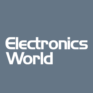 Electronics World logo.